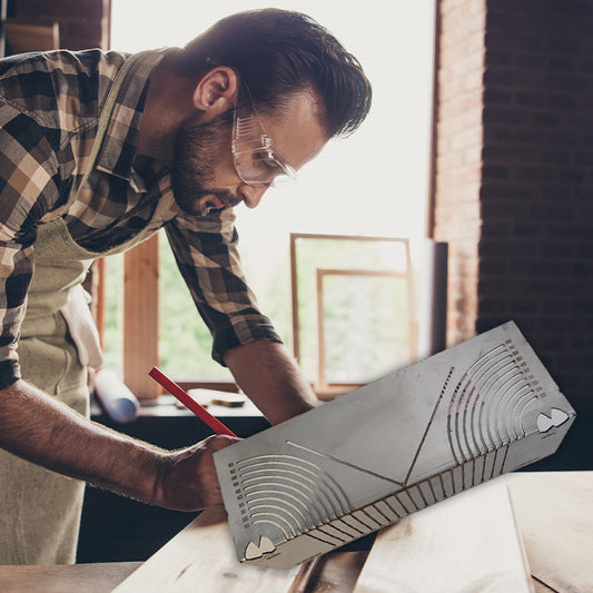 ⏳Spécial à durée limitée⏰Équerre de marquage en acier inoxydable à 90°📐
