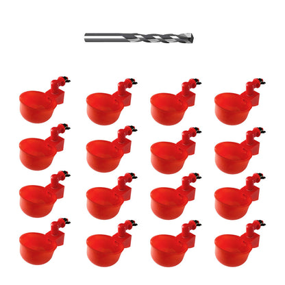 🔥5/16 Inch Thread Automatic Poultry Water Cups