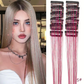 🏆 Flash Sale: 49% OFF! ⚡ Over 50,000 Sold! Almost Sold Out – ✨ Clip-In Hair Tinsel Glitter Extensions (Set of 12)