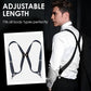 👔✅ 50% OFF! Men's X-Back Suspenders with Hook Clips – Adjustable & Heavy-Duty