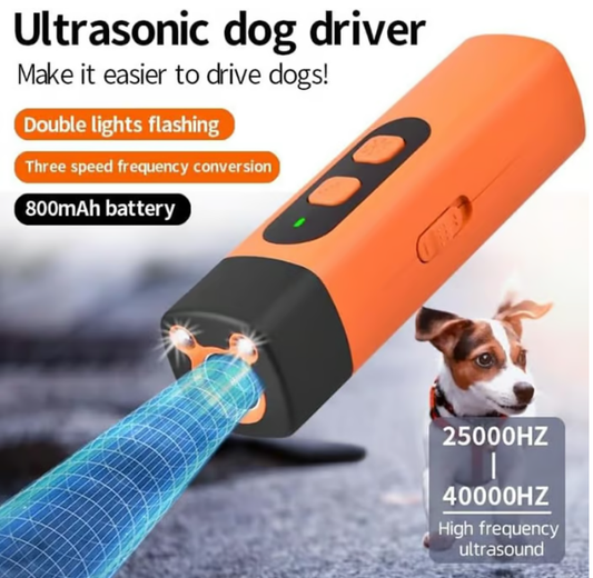 Dispositif anti-aboiements à ultrasons pour chiens – Répulsif efficace et sans cruauté