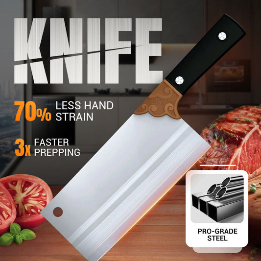 🔥Couteau de cuisine forgé – Tranchant, durable & élégant 🥩🔪💥 -50 % pour une durée limitée !