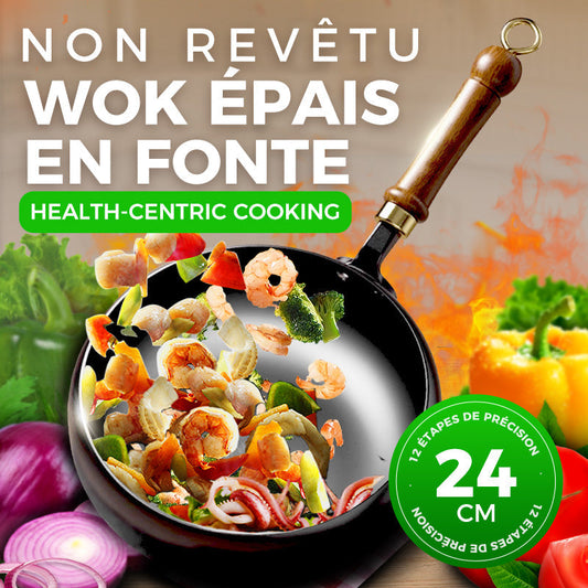 ⏳Spécial à durée limitée⏰Pot en fer épais non revêtu🍲