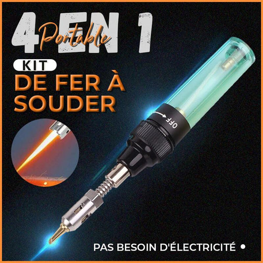 ⏳Spécial à durée limitée⏰Fer à souder portable 4 en 1 à gaz🔥