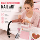 💅 LIMITED-TIME 50% OFF! ⚡ 15Pcs Nail Art Practice Hand Kit – Rotatable Joints, Stable Clamp, Full Salon Tools ✨