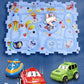 ⏳Spécial à durée limitée⏰Jeu de puzzle éducatif pour enfants Voiture sur rails🧩