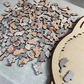⏳Spécial à durée limitée⏰Puzzle en bois de 135 pièces en forme de chat😸