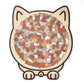 ⏳Spécial à durée limitée⏰Puzzle en bois de 135 pièces en forme de chat😸