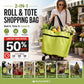 2-in-1 Foldable Shopping Cart