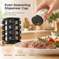 Stainless Steel 360 Degree Rotating Spice Rack Countertop Turntable Seasoning Bottle Organizer for Kitchen