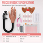 💅 LIMITED-TIME 50% OFF! ⚡ 15Pcs Nail Art Practice Hand Kit – Rotatable Joints, Stable Clamp, Full Salon Tools ✨