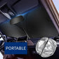🚗 LIMITED-TIME 50% OFF! ✨ Windshield Sunshade Foldable Sun Shield – UV Protection, Includes Steering Wheel Cover, Pouch ☀️