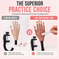💅 LIMITED-TIME 50% OFF! ⚡ 15Pcs Nail Art Practice Hand Kit – Rotatable Joints, Stable Clamp, Full Salon Tools ✨
