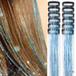 🏆 Flash Sale: 49% OFF! ⚡ Over 50,000 Sold! Almost Sold Out – ✨ Clip-In Hair Tinsel Glitter Extensions (Set of 12)