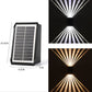 ✨☀️Applique solaire colorée à 4 LED pour l'extérieur Imperméable à l'eau