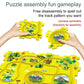 ⏳Spécial à durée limitée⏰Jeu de puzzle éducatif pour enfants Voiture sur rails🧩