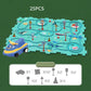 ⏳Spécial à durée limitée⏰Jeu de puzzle éducatif pour enfants Voiture sur rails🧩