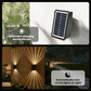 ✨☀️Applique solaire colorée à 4 LED pour l'extérieur Imperméable à l'eau