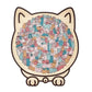 ⏳Spécial à durée limitée⏰Puzzle en bois de 135 pièces en forme de chat😸