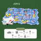 ⏳Spécial à durée limitée⏰Jeu de puzzle éducatif pour enfants Voiture sur rails🧩