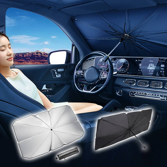 ✨Soldes d'été☀️Parapluie pare-soleil pour pare-brise de voiture