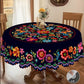 ⏳Spécial à durée limitée⏰Nappe mexicaine à fleurs avec bord festonné🏵️
