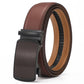 🔥Ceinture à cliquet en cuir avec boucle réglable