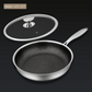 🔥Grande vente - 50 % de réduction!!! 🍳Poêle antiadhésive de première qualité avec couvercle
