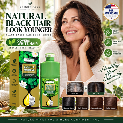 🏆 Last Day Special Price 29.99! 💇‍♀️Long‑Lasting Plant‑Based Foam Hair Dye｜Ammonia‑Free Easy DIY At‑Home Foam Hair Color