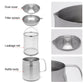 🔥 FREE SHIPPING🔥 304 Stainless Steel, Large Capacity, Multi-Purpose Filter Oil Jug.