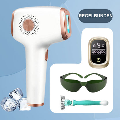 9 niveaux d'épilation 🧊laser IPL indolore. (Remboursable si invalide)