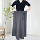 Jupe Longue Épaisse Taille Haute Élastique pour Femme