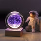 Veilleuse boule de cristal galaxie 3D 💖 ACHETEZ-EN 2 ET OBTENEZ 10 % DE RÉDUCTION