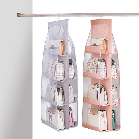 💥💥50% de réduction pour une durée limitée 💥💥Organisateur de Sac à Main Suspendu Résistant à la Poussière – Pliable et Lavable