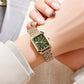 Montre-bracelet à quartz de luxe pour femme