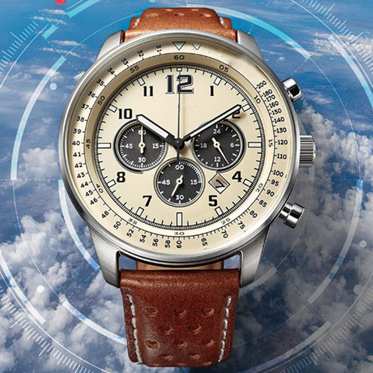 Montre à quartz multifonctionnelle étanche pour homme ⏳Offre spéciale limitée⌛
