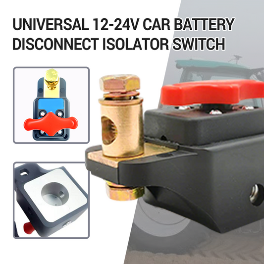 Interrupteur de déconnexion de batterie de voiture universel 12-24 V