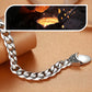 Bracelet à maillons cubains vintage pour homme