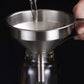 Entonnoir filtrant en acier inoxydable