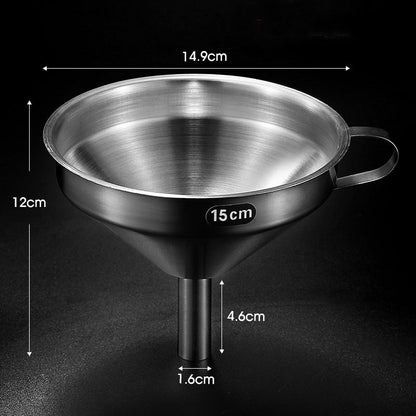Entonnoir filtrant en acier inoxydable