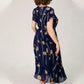 👗2025 Nouvelle conception✨️Robe à manches courtes en maille imprimée à pois