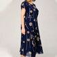 👗2025 Nouvelle conception✨️Robe à manches courtes en maille imprimée à pois