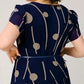 👗2025 Nouvelle conception✨️Robe à manches courtes en maille imprimée à pois