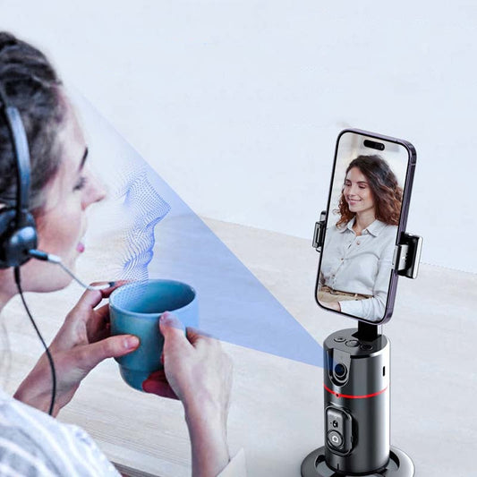 Trépied à reconnaissance faciale automatique avec télécommande