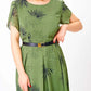 Robe midi trapèze pour femme (avec ceinture)👗
