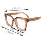 Lunettes unisexes surdimensionnées et légères