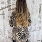 Blazer imprimé léopard tendance pour femme