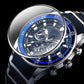 Montre à quartz multifonctionnelle étanche pour homme
