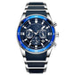 Montre à quartz multifonctionnelle étanche pour homme