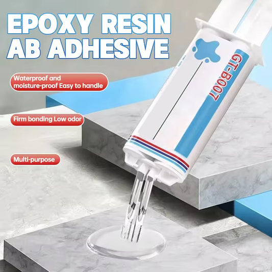 Adhésif époxy transparent AB pour une liaison solide des métaux